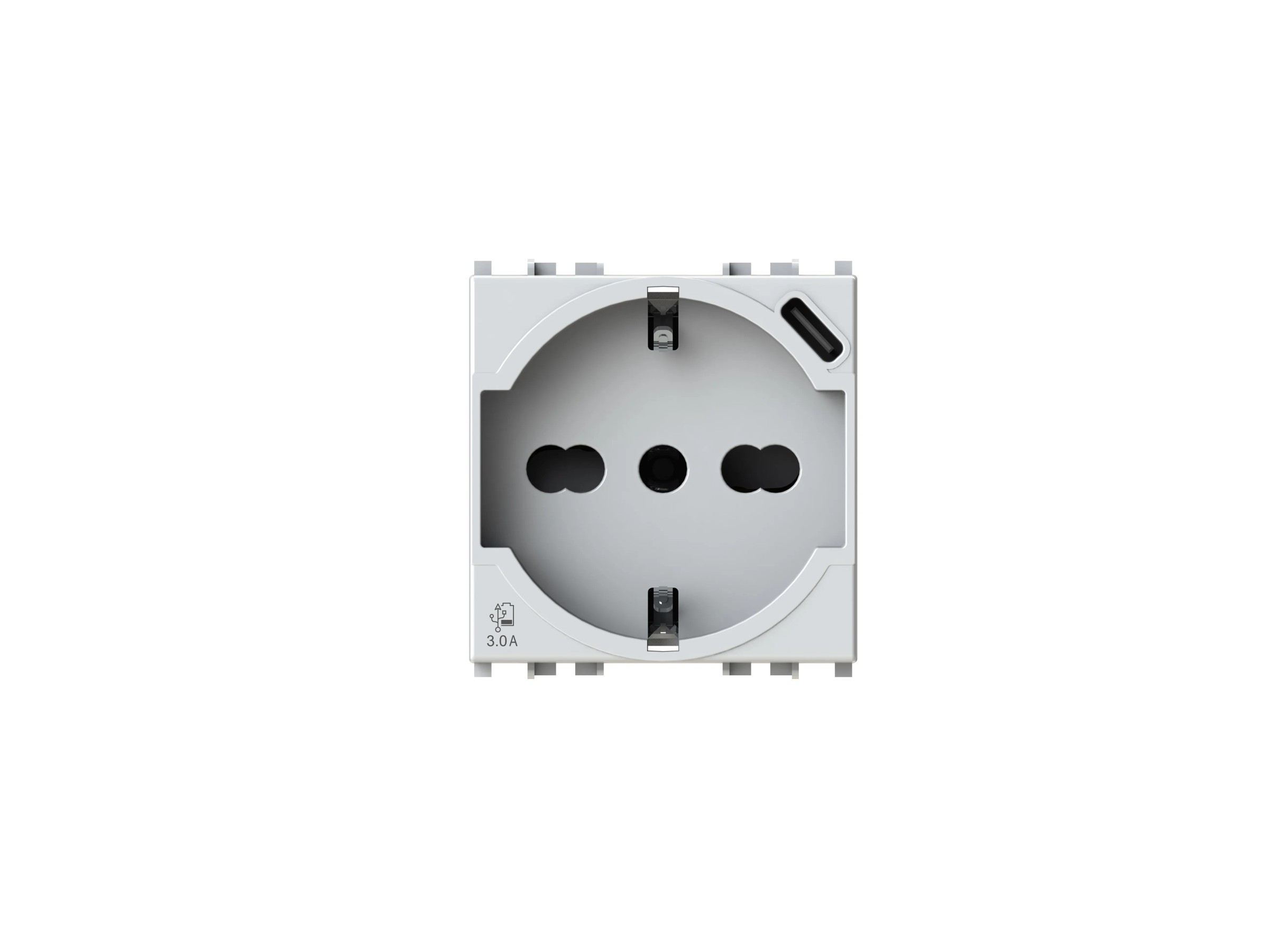 KIT Mini Connettore Presa pannello 5p Vite M20 IP66/IP68/IP69