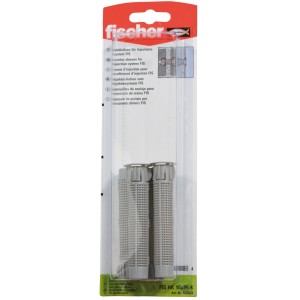 Fischer manicotti per ancoraggio a iniezione FIS HK 16x85 K, 4 pezzi, per fissaggi sicuri con malta a iniezione.