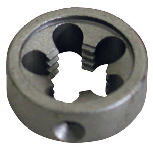 Dettaglio di una filiera t.b.t. per filettare.