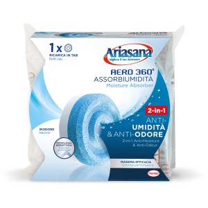 Ricarica Airsana Aero 360°, 1 pezzo, per assorbitore di umidità. Profumo neutro.