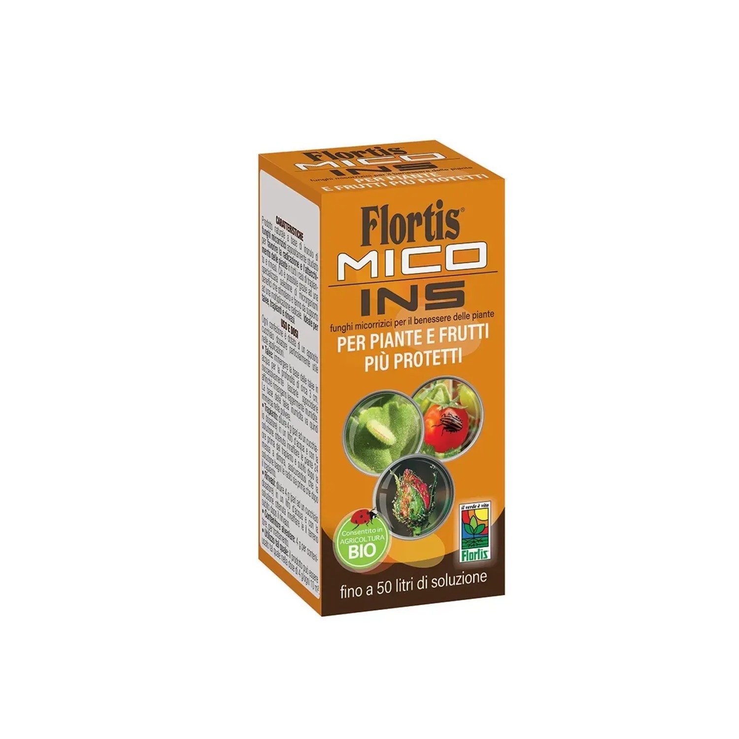 Flortis MICO INS: Antiparassitario biologico per piante e frutti.