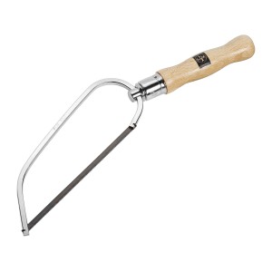 Seghetto universale LUX Professional con manico in legno di faggio per metallo, legno e plastica.