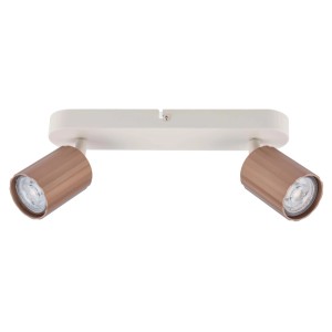 Faretto LED Skaft 2 luci orientabili 28x8,5x6 cm grigio