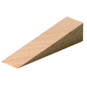 Cuneo in legno per mobili, legno chiaro, accessorio per mobili.