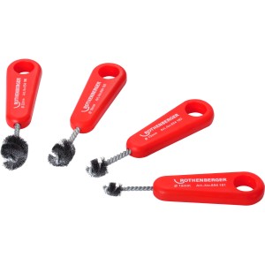 Set di spazzole interne per tubi in rame Rothenberger, varie dimensioni per la pulizia dei tubi in rame.