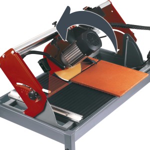Troncatrice per pietra Einhell TE-SC 570 L per tagliare pietra, piastrelle e pavimentazione.