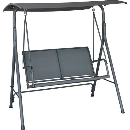 Dondolo Apango tessuto acciaio antracite