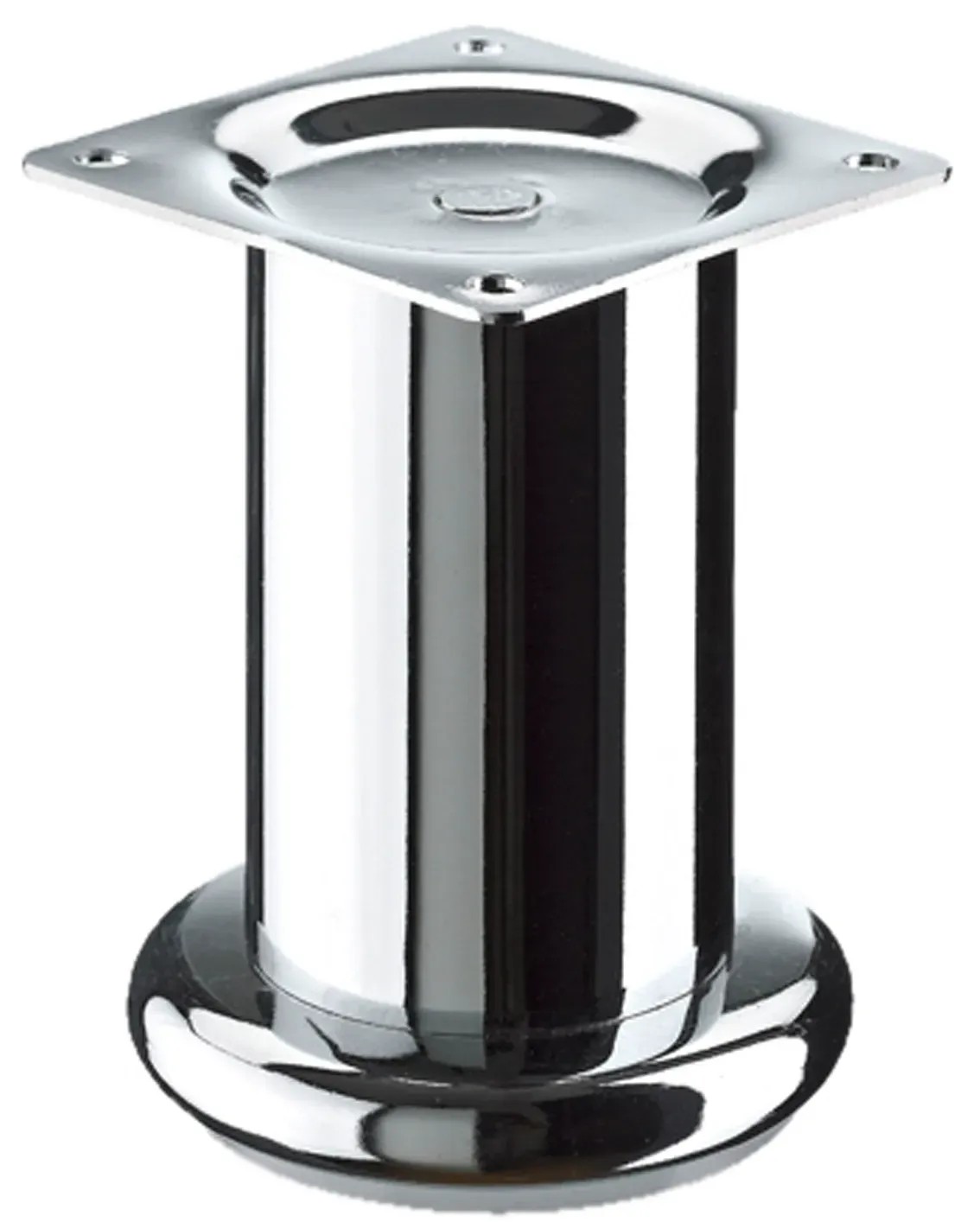 Piede Per Mobili Abs Cromo Cromato L 40 X P 120 Mm, H 12 Cm | Leroy Merlin