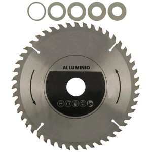 t.b.t. Lama per sega circolare con anelli distanziatori.