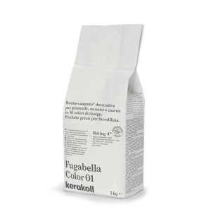 Stucco Fugabella Color 01 in sacco da 3 kg. Adatto per piastrelle, mosaici e marmo.