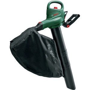 Aspiratore da giardino Bosch UniversalGarden Tidy 3000 con sacco di raccolta, verde/nero.