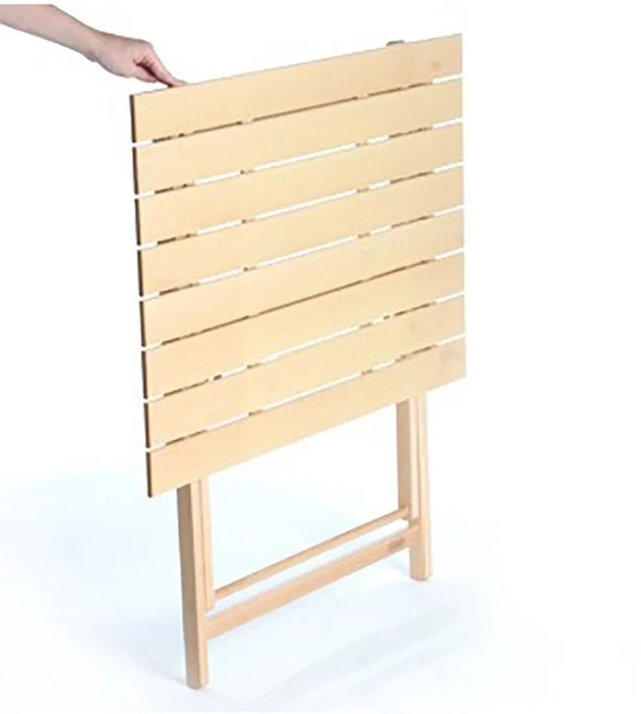 IDMarket - Tavolo consolle pieghevole EDI 2-4 persone in legno nero piano in faggio