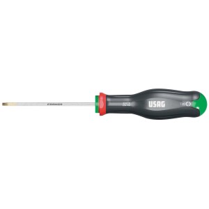 Cacciavite USAG T20 Torx con impugnatura ergonomica per avvitature precise.