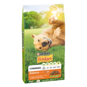 Purina Friskies Balance cibo secco per cani, confezione da 9kg.