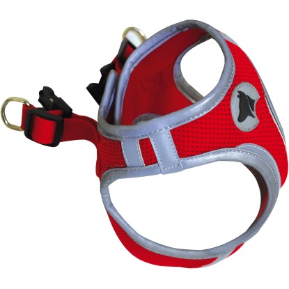 Pettorina cani Reflect Ive Hiking taglia XS rosso