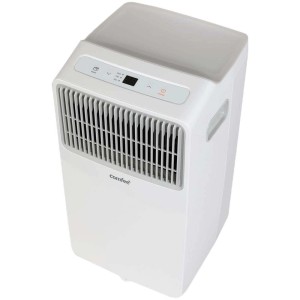 Condizionatore portatile bianco t.b.t. per uso interno.