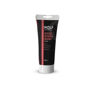 Tubo di stucco per muro pronto all'uso di Wolf Filler, bianco, 330g.