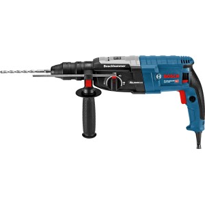 Martello perforatore Bosch Professional GBH 2-28 F con accessori, blu/nero.