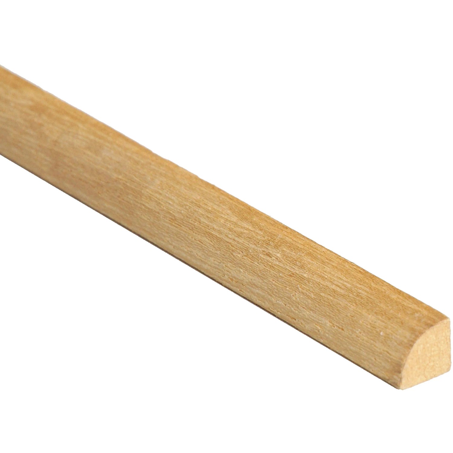 Listello angolare in legno naturale per profili decorativi