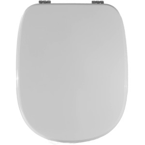 Sedile WC bianco t.b.t. della categoria Sedili WC, vista dall'alto.