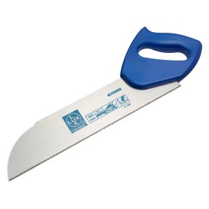 Sega per impiallacciatura LUX Classic, sega da 325 mm con manico blu per lavori di falegnameria di precisione.