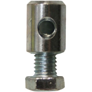 t.b.t. Morsetto metallico con vite per diverse applicazioni.