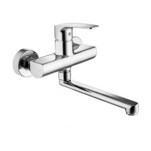 Rubinetto cucina monoc. lavello a muro linea lime cromo