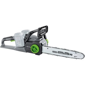 LUX Motosega a batteria 1 PowerSystem A-KS-2x20/4/30, motosega a batteria grigia e nera.