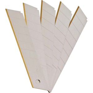 Lame trapezoidali a segmenti LUX, 9 mm, 10 pezzi, per taglierini.