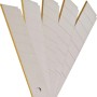 Lame trapezoidali a segmenti LUX, 9 mm, 10 pezzi, per taglierini.