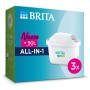 Brita Maxtra Pro confezione da 3 filtri per caraffa filtrante. Riduce calcare e impurità.