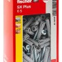 Fischer SX Plus 6 S tasselli, confezione da 100. Tasselli universali per vari materiali da costruzione.