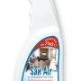 San Air detergente per climatizzatori, flacone spray da 750ml per aria pulita.
