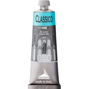 Tubo di colore ad olio turchese (Colori ad olio) di Maimeri Classico.