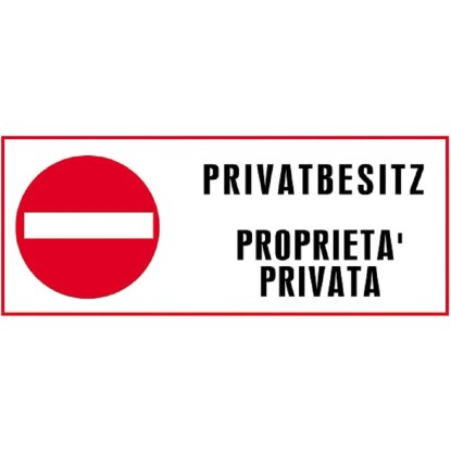 Cartelli Parcheggio Privato - 2 Pezzi In Alluminio, 20x30 Cm, Blu - Foto 6