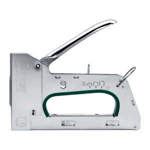 Sparachiodi t.b.t. in metallo, vista laterale.