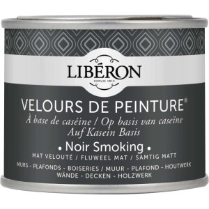 Idropittura lavabile Velours de Peinture Liberon Noir Smoking 0,125 L