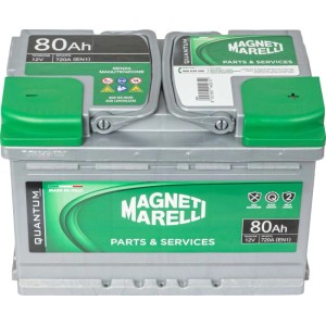 Batteria auto Quantum Magneti Marelli 720A EN1 80Ah dx