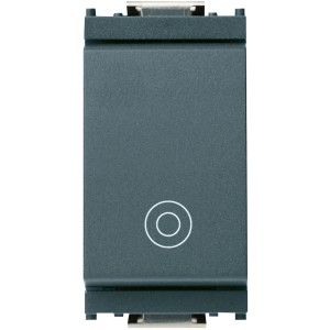 Inserto interruttore t.b.t. per placche e comandi.