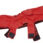 Cappotto per cani t.b.t. rosso per cani di piccola taglia, abbigliamento per cani per l'inverno.