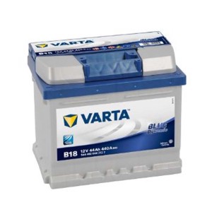 Batteria auto VARTA Blue Dynamic B18, 12V 44Ah, per auto nel settore elettrico auto.