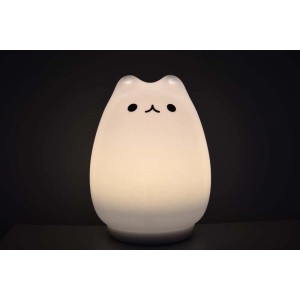 Luce notturna LED a forma di gatto, un articolo da regalo decorativo.