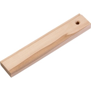 LUX-TOOLS Barra di battuta a scatto in legno di faggio per laminato e parquet.