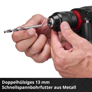 Trapano a percussione a batteria Einhell TC-ID 18 Li 18 V