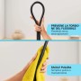 Grohe VitalioFlex Trend flessibile doccia, 150 cm, nero opaco, antitorsione e facile da pulire.