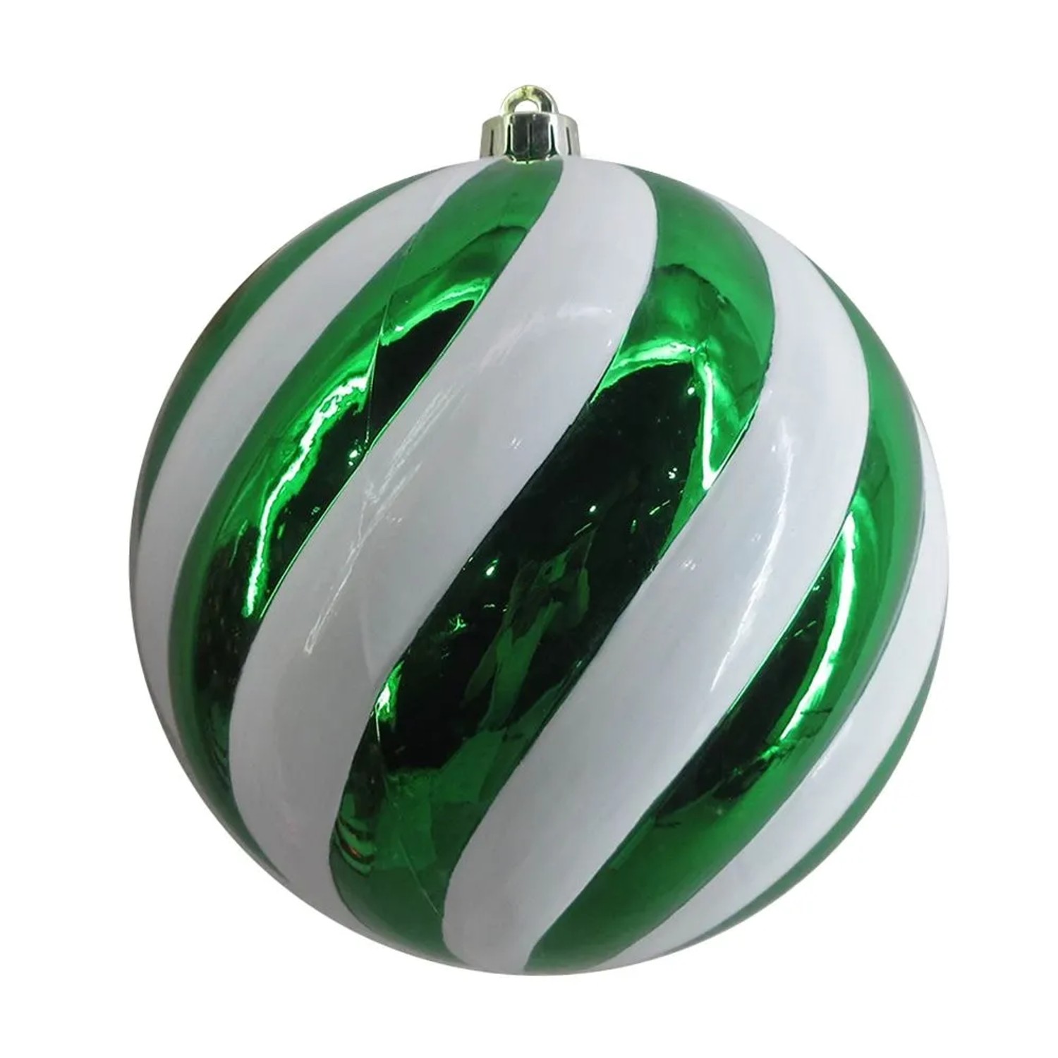Pallina di Natale plastica verde Ø 20 cm acquista da OBI