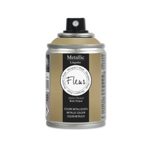 Vernice spray metallizzata Lingotto di Fleur per il fai-da-te.