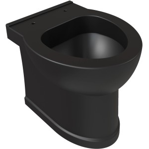 WC a terra nero (t.b.t.) per il bagno.