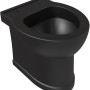 WC a terra nero (t.b.t.) per il bagno.