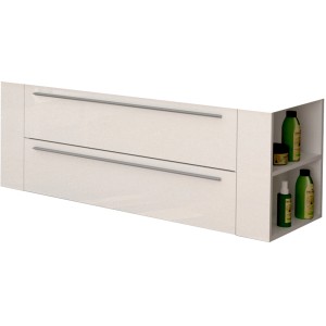 Mobile bagno t.b.t. con due cassetti e ripiano a giorno.
